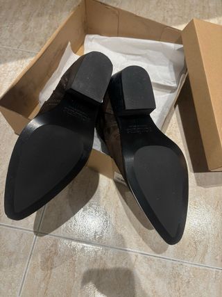 Botines Scalpers Mujer Marrón Talla 38