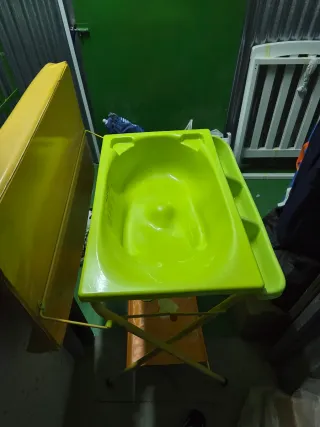Cambiador bañera plegable infantil