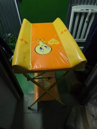 Cambiador bañera plegable infantil