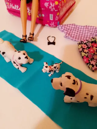 Barbie Dog Sitter con accessori