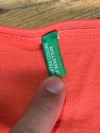 Jersey chaquetita salmon benetton