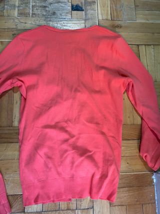Jersey chaquetita salmon benetton
