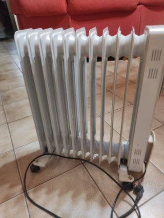 Radiador de aceite blanco