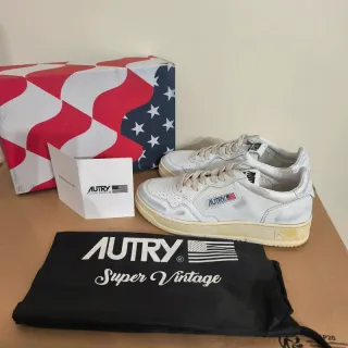Autry Sneakers Donna Super Vintage Bianche 40