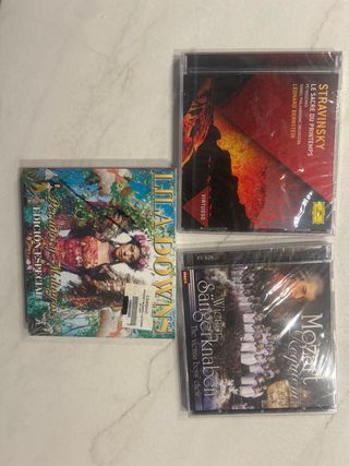 CDs Clásicos: Stravinsky, Lila Downs, Mozart