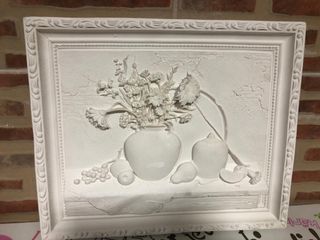 Cuadros de escayola decorativos