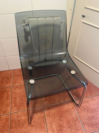 2 Sillas Ikea Metacrilato Transparentes