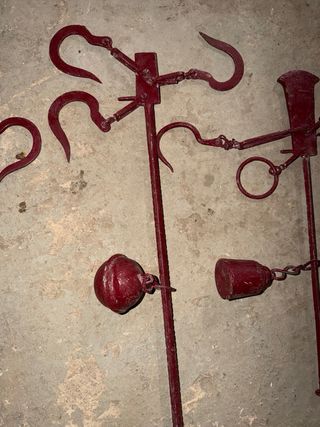 Lote 3 básculas romanas antiguas