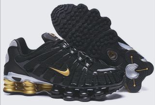 Nike Shox Zapatillas Negras y Grises