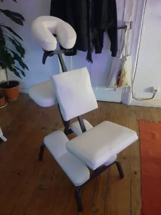 Silla masaje/terapia/tatuaje + bolsa de transporte