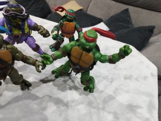 4 Figuras Tortugas Ninja