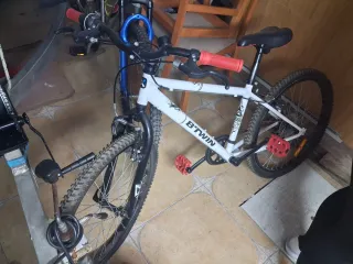 Bicicleta Infantil Btwin Blanca