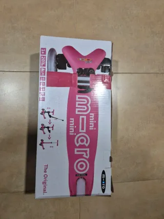 Patinete infantil Micro Mini amarillo. Evolutivo