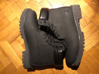 Stivali Timberland neri con pelliccia