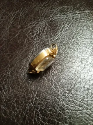 Reloj Duward chapado oro vintage flores