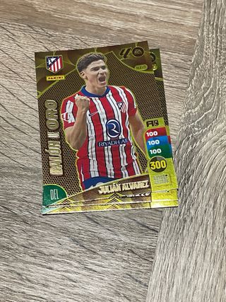 6 Cromos Balón de Oro + 1 Firmado