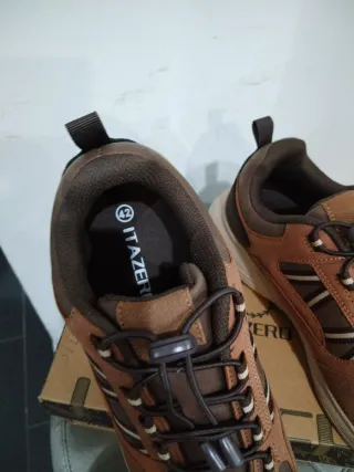 Scarpe uomo casual sportive marroni 42