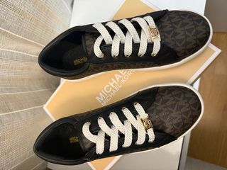 Zapatillas Michael Kors Mujer Marrón/Negro