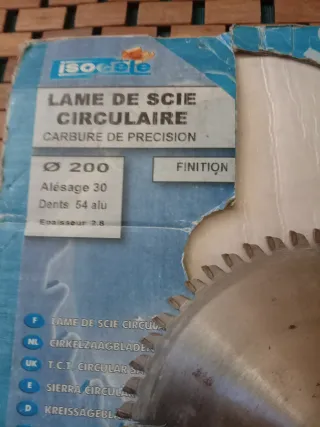 Sierra de mesa para carpintería