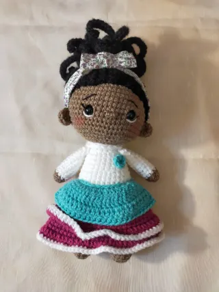 Muñeca Amigurumi Crochet 25cm
