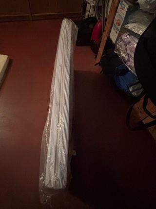 Colchón Cuna Espuma con funda Plástico+=cremallera