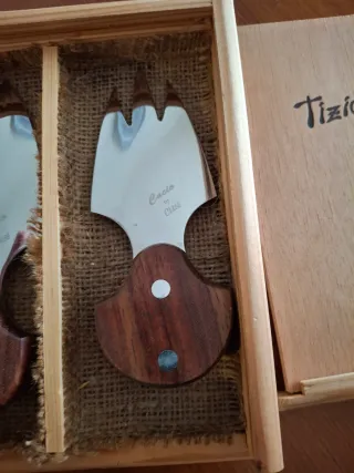 Set coltelli formaggio Tizio e Cacio