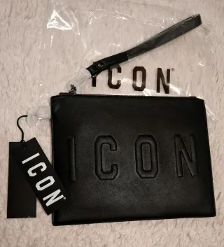Pochette ICON nera Nuova con Etichetta