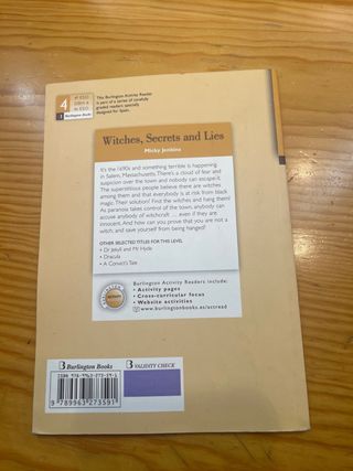 WITCHES SECRETS AND LIES 4ºESO