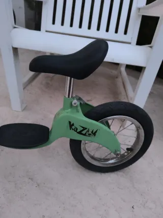 Bicicleta infantil verde