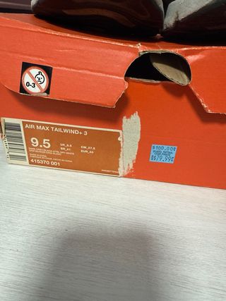 Zapatillas Nike Air Max Tailwind 41