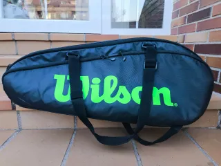 Raquetero Wilson Gran Capacidad Negro