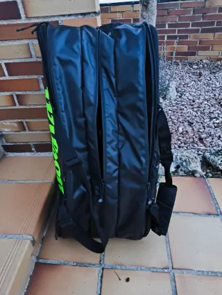 Raquetero Wilson Gran Capacidad Negro