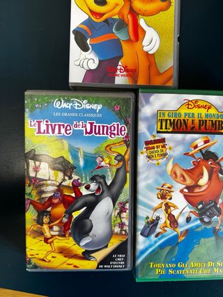 VHS Disney: Video Parade 1, Libro della Jungle,