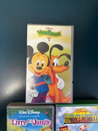 VHS Disney: Video Parade 1, Libro della Jungle,