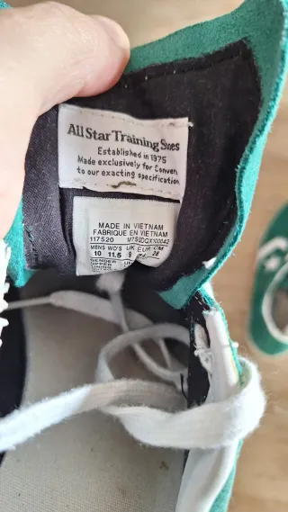 Zapatillas Converse Verdes