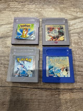 Lote 4 Juegos Game Boy Pokémon
