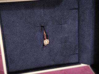 Anillo MIORE Oro Blanco 9k