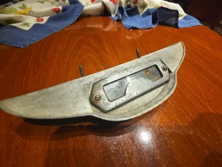 Luz matrícula Seat 600 Aluminio