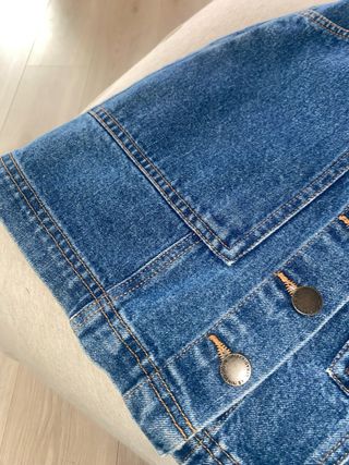 Falda vaquera Stradivarius botones