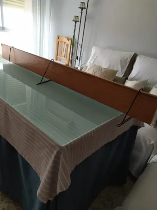 Vitrina Mueble Salón Madera Cristal