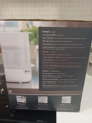 Esterilizador Tommee Tippee Super-Steam