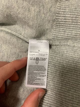 Cardigan Gap Grigio Uomo