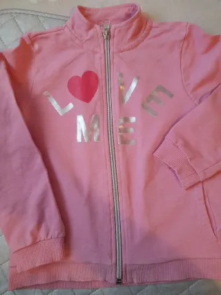 Felpa rosa Chicco 5 anni
