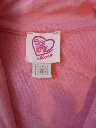 Felpa rosa Chicco 5 anni