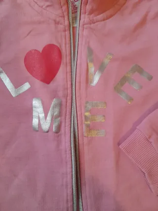 Felpa rosa Chicco 5 anni