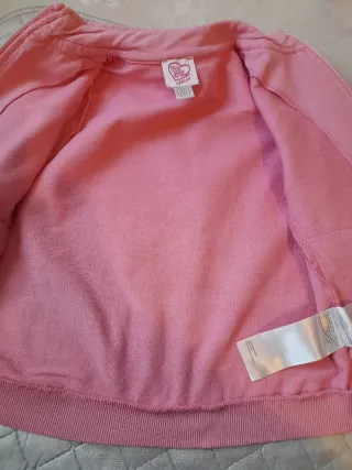 Felpa rosa Chicco 5 anni