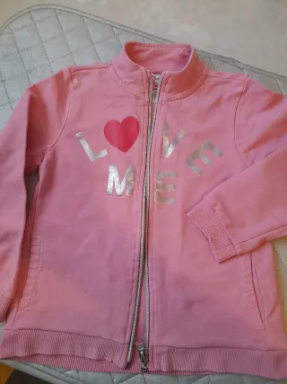 Felpa rosa Chicco 5 anni