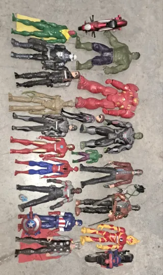 Colección Figuras Superhéroes Marvel