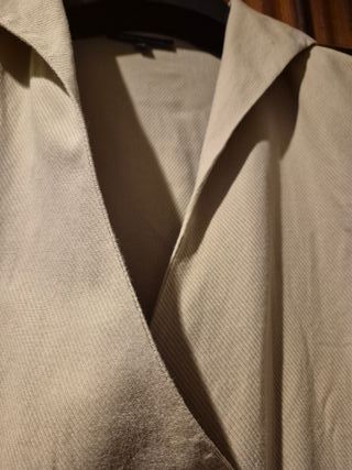 Camisa Adolfo Dominguez Talla 46 Beige