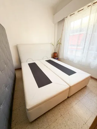 Canapé abatible Dormity Blanco